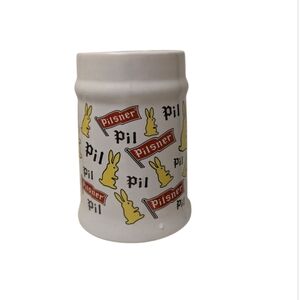 Pilsner "Phil the Rabbit" Ceramic Beer Stein Mug